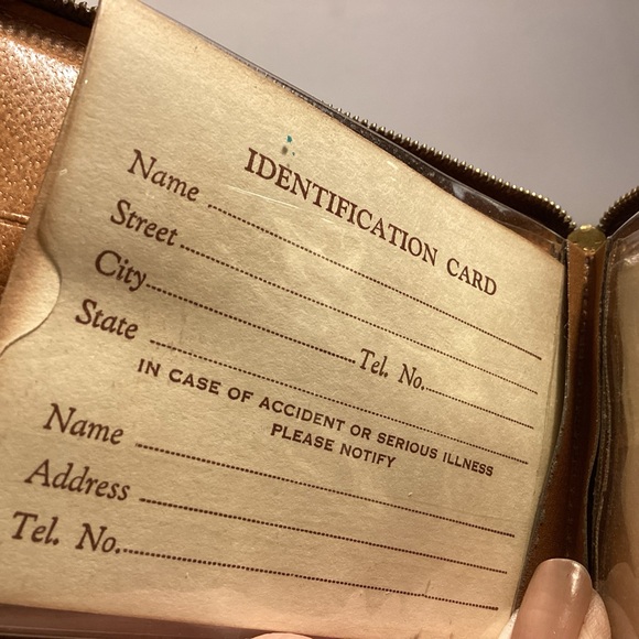 Vintage Prince Gardner pigskin wallet in box - Picture 5 of 11